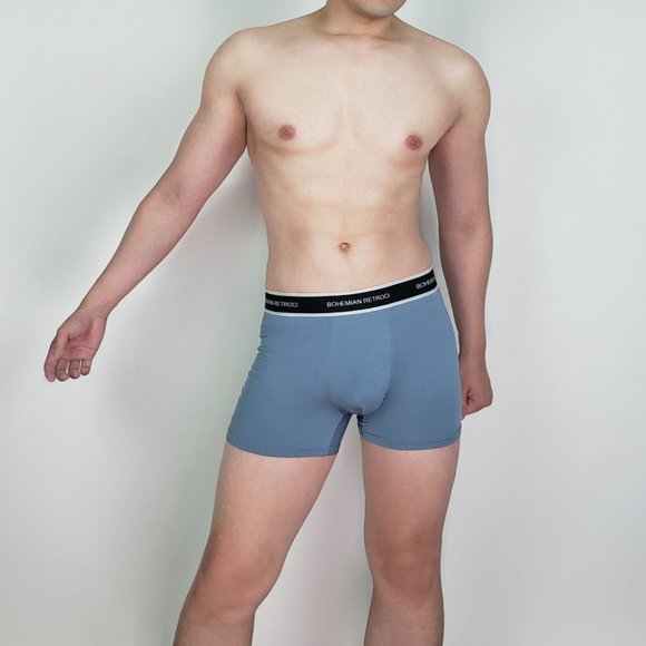 BOHEMIAN RETROCI MEN'S SPORT BOXERS (EACH) - 4 COLORS OPTIONS (S to XXL) - Picture 5 of 8